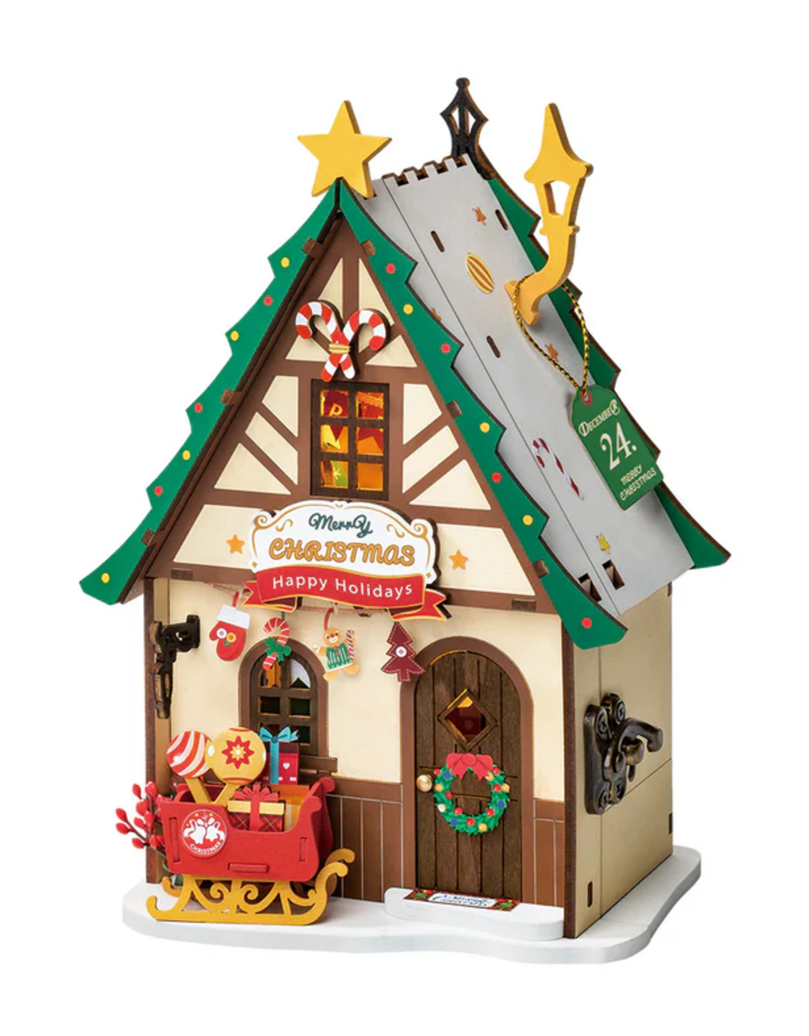 Rolife Twinkling Christmas House