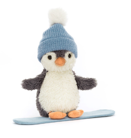 Jellycat Peanut Penguin Snowboarding Small