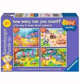 Ravensburger MFP How Many Can You Count 6, 8, 10, 12 pc Puzzles