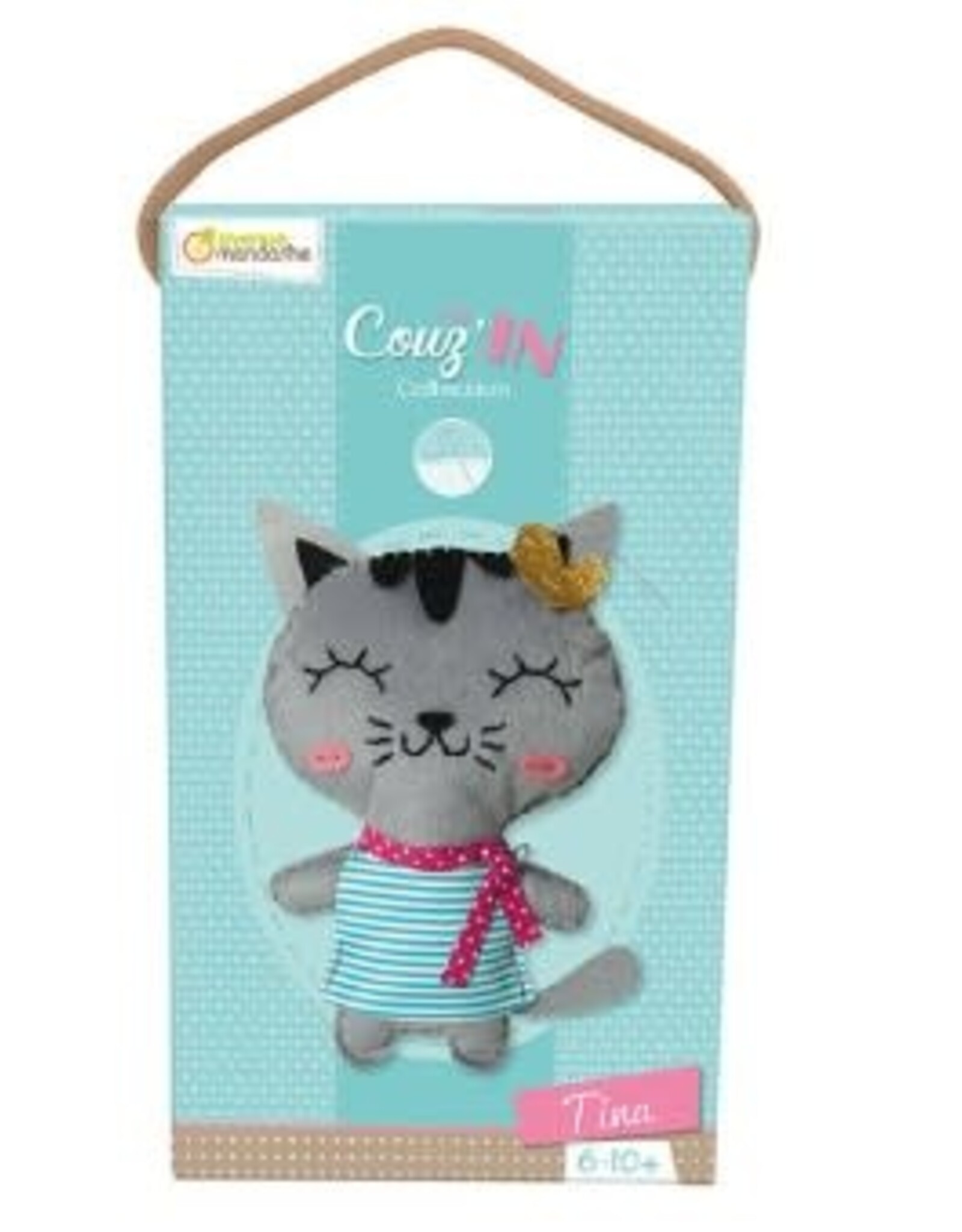 Avenue Mandarine LITTLE CouzIN ''TINA THE CAT''