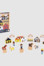 Janod CROSS ROADS - COUNTRYSIDE BLOCKS