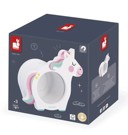 Janod Wooden MONEY BOX - UNICORN