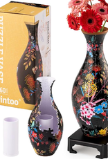 Pintoo Elegant Floral Print - Puzzle Vase