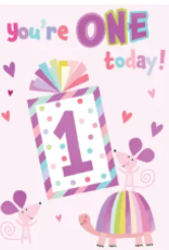 Incognito Card - You're One Today - Girl