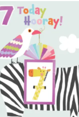 Incognito Card - 7 Today Hooray! - Girl