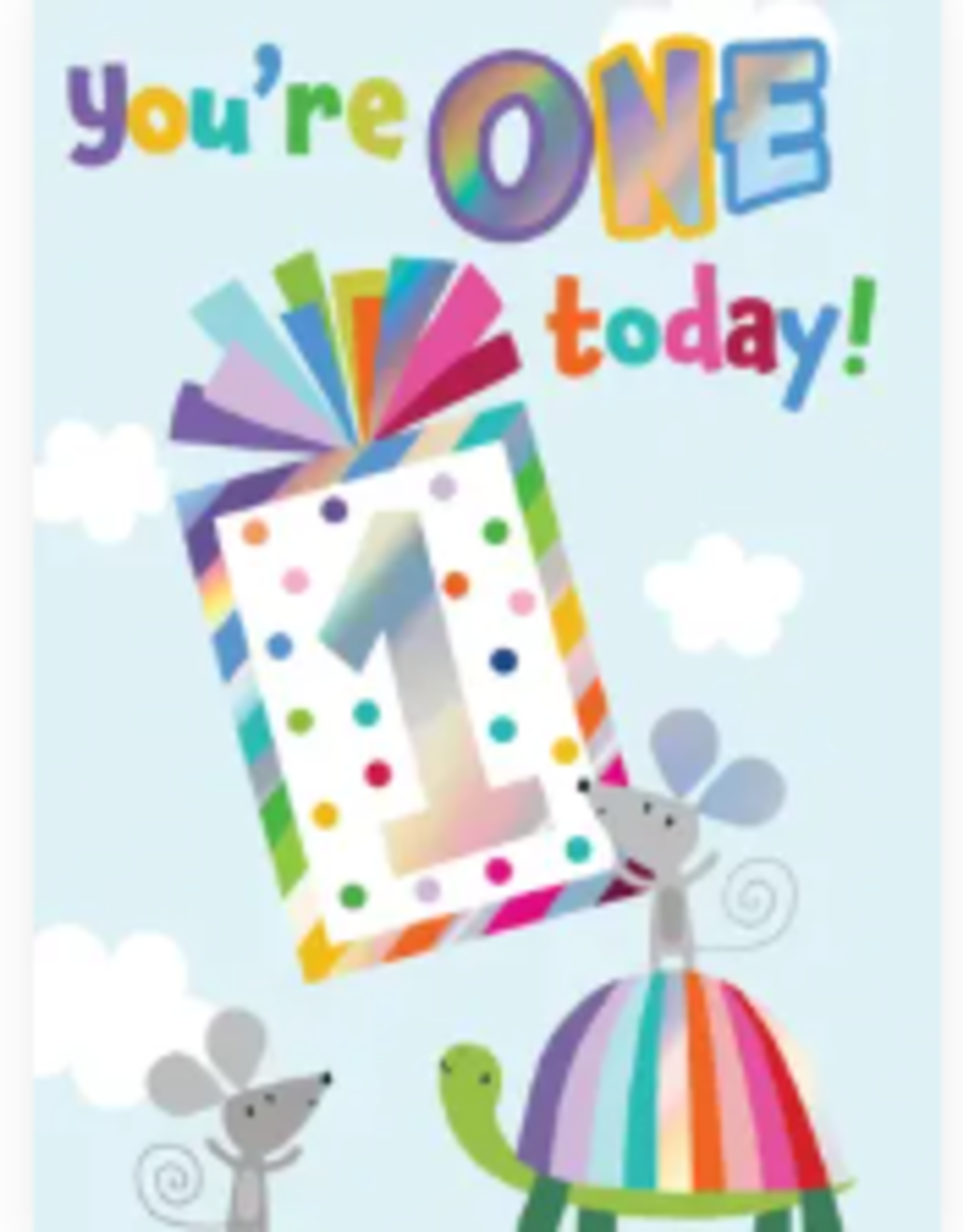 Incognito Card - You're One Today - Boy