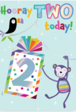 Incognito Card - Hooray Two Today - Boy