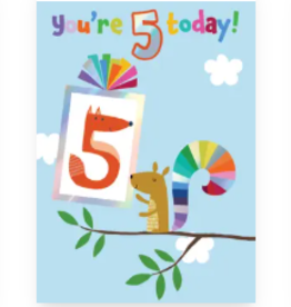 Incognito Card - You're 5 Today - Boy