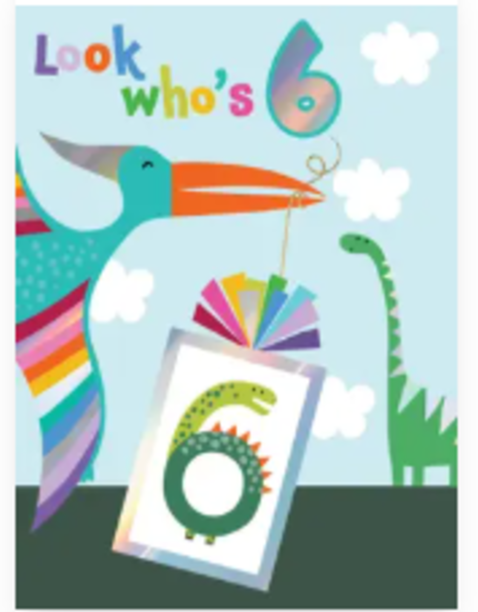 Incognito Card - Look Who's 6 - Boy