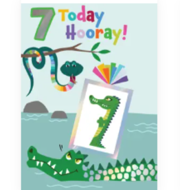 Incognito Card - 7 Today Hooray! - Boy