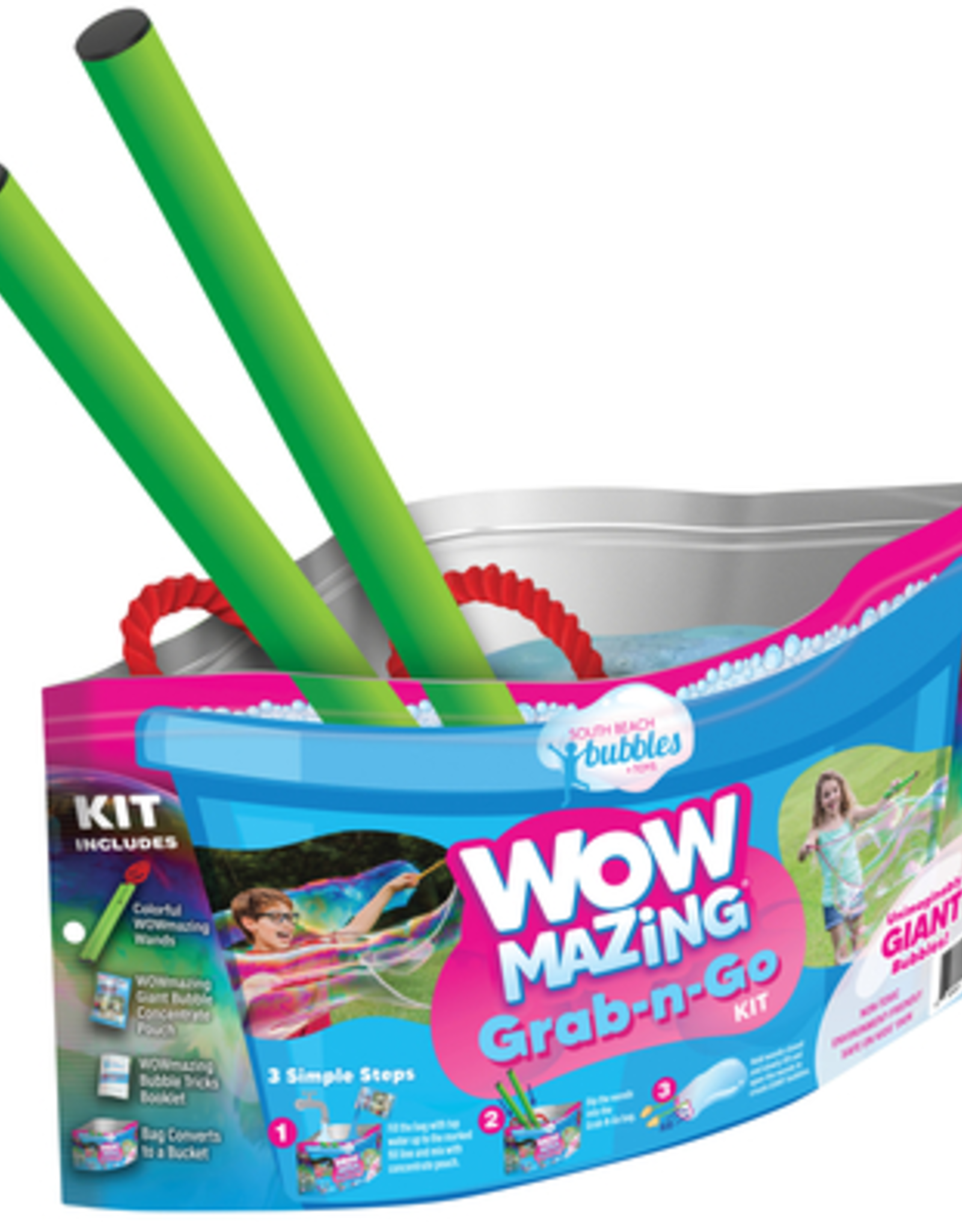 South Beach bubbles + Toys WOWMAZING Grab-N-Go