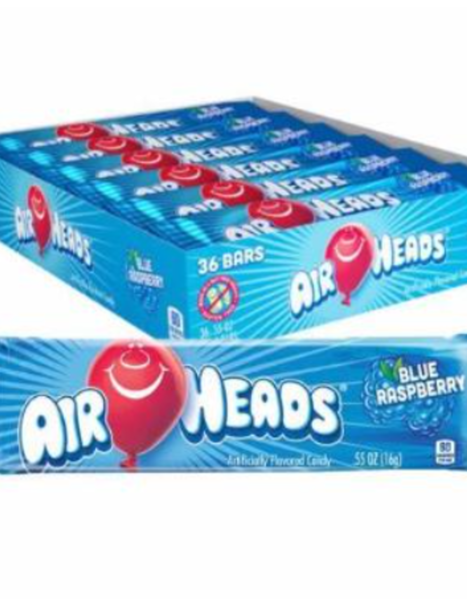 Airheads Airheads Singles Blue Raspberry .55 oz