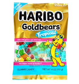 Haribo Haribo Gold Bears Tropical 4oz