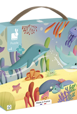 Janod PANORAMA - SEA ANIMAL PUZZLE 36pc
