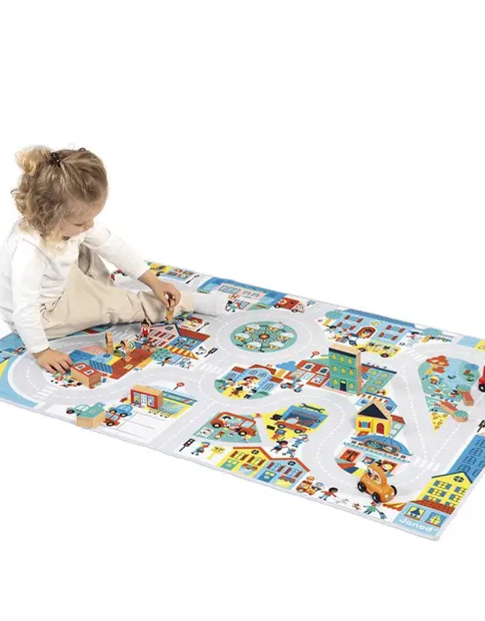 Janod CROSS ROADS - COUNTRYSIDE PLAY MAT