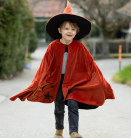 Great Pretenders Autum Embers Wizard Cape and Hat Size 4-6