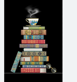 Bug Art Greeting Card - Books