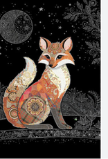 Bug Art Greeting Card - Fox