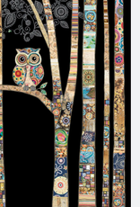 Bug Art Greeting Card - Owl
