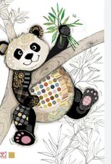 Bug Art Greeting Card - Po Zi Panda