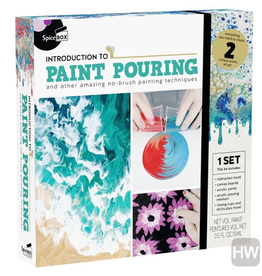 SpiceBox Introduction to Paint Pouring
