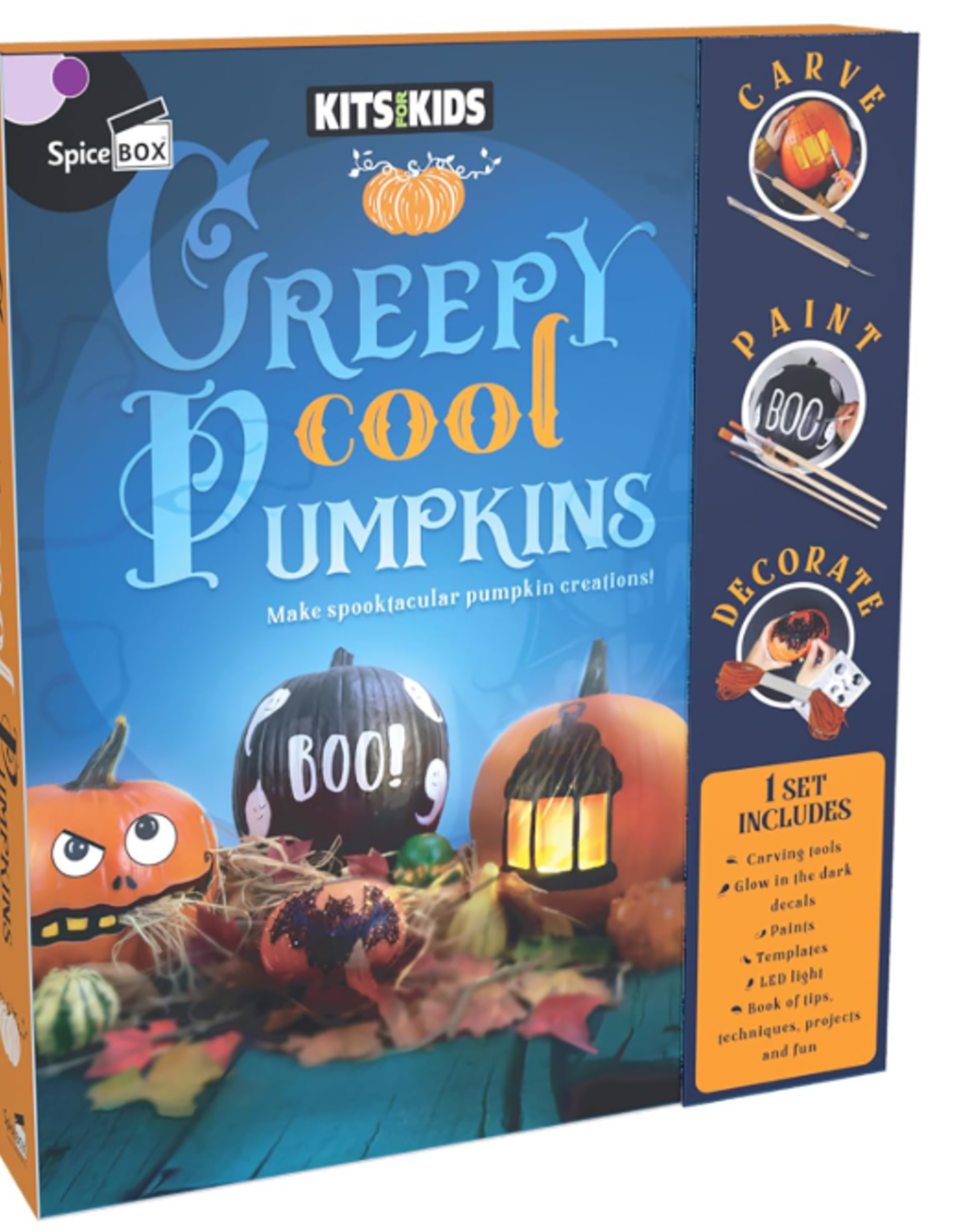 SpiceBox Kids Creepy Cool Pumpkins