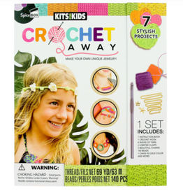 SpiceBox Kits for Kids Crochet Away