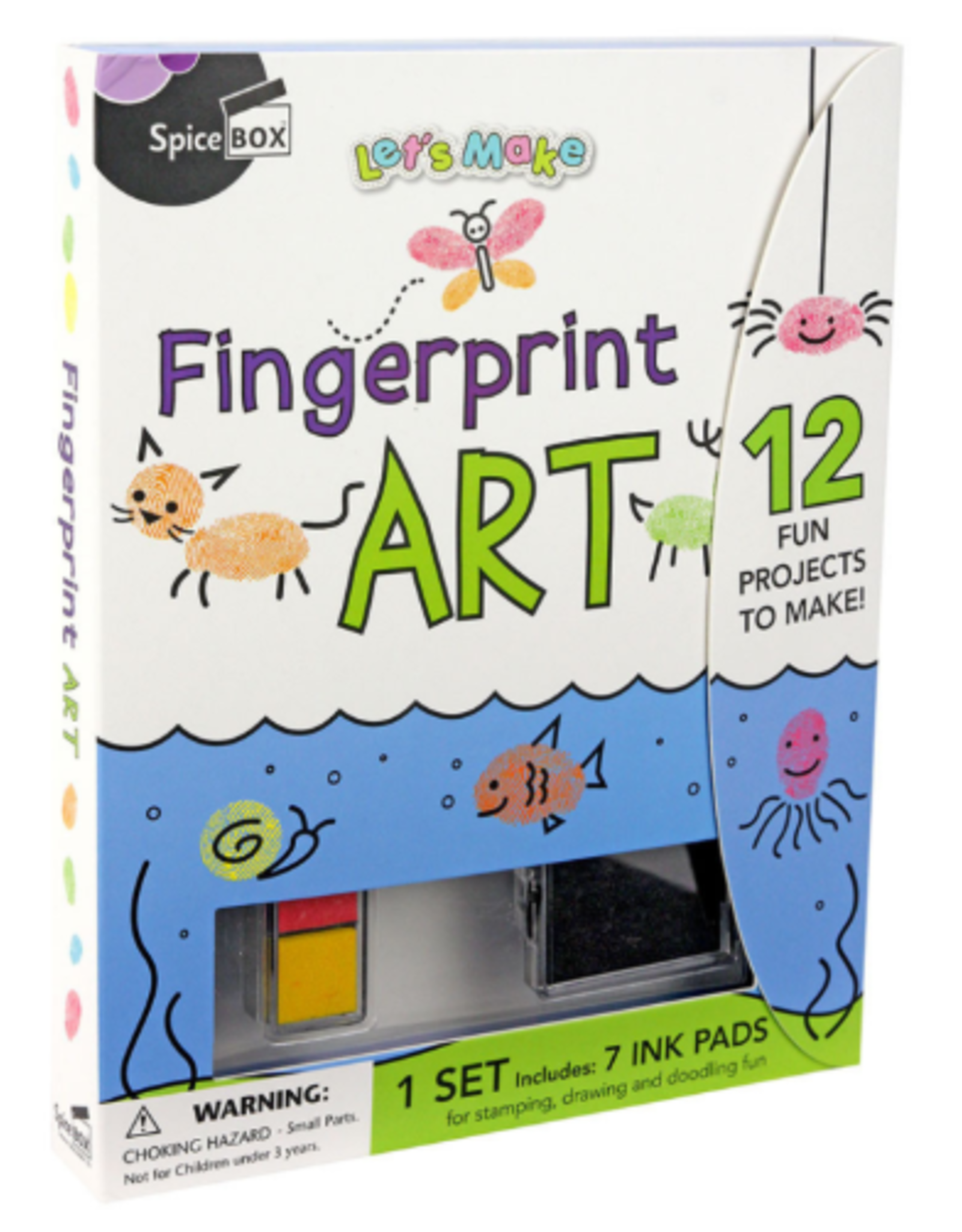 SpiceBox Let's Make Fingerprint Art