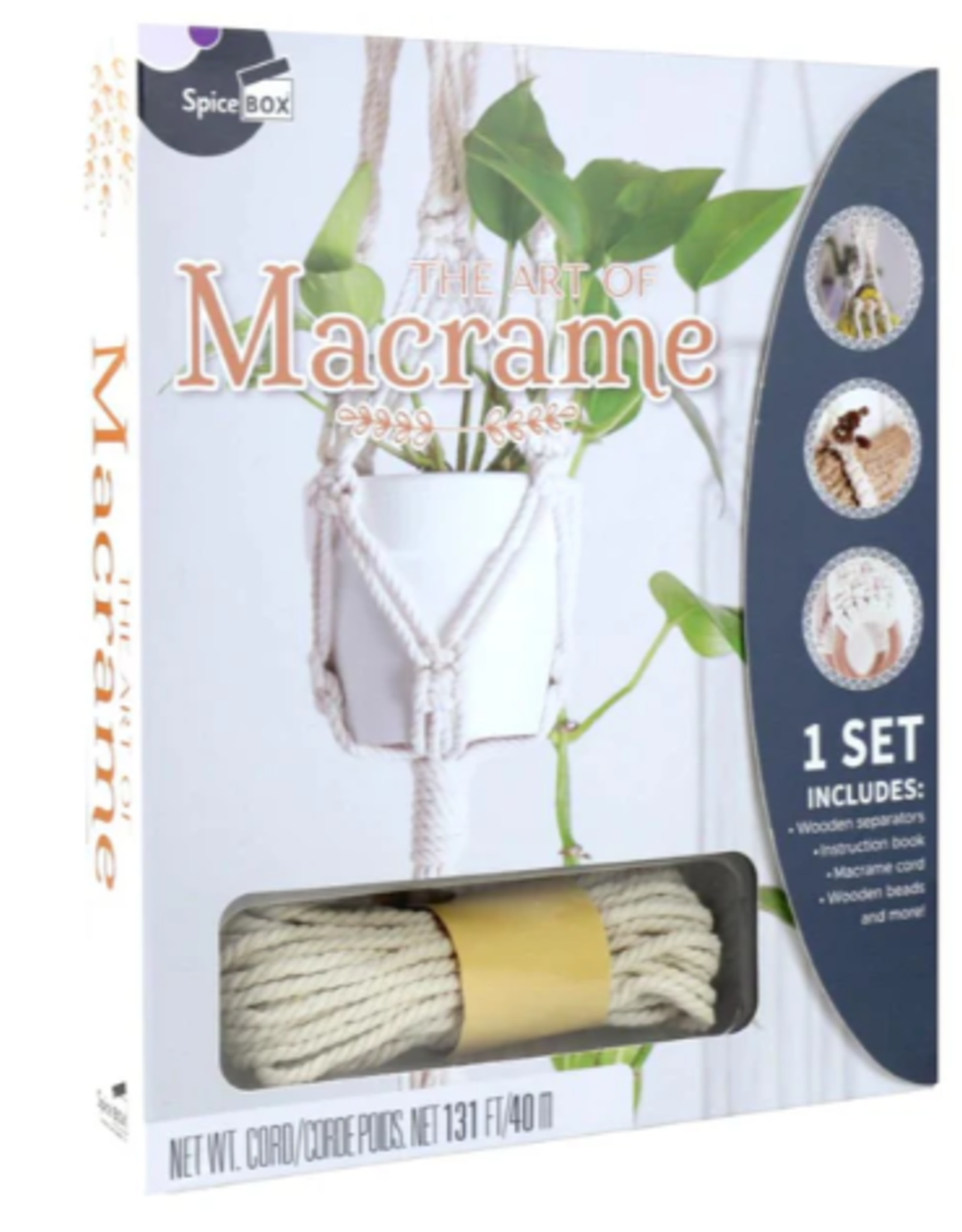 SpiceBox The Art of Macrame Kit
