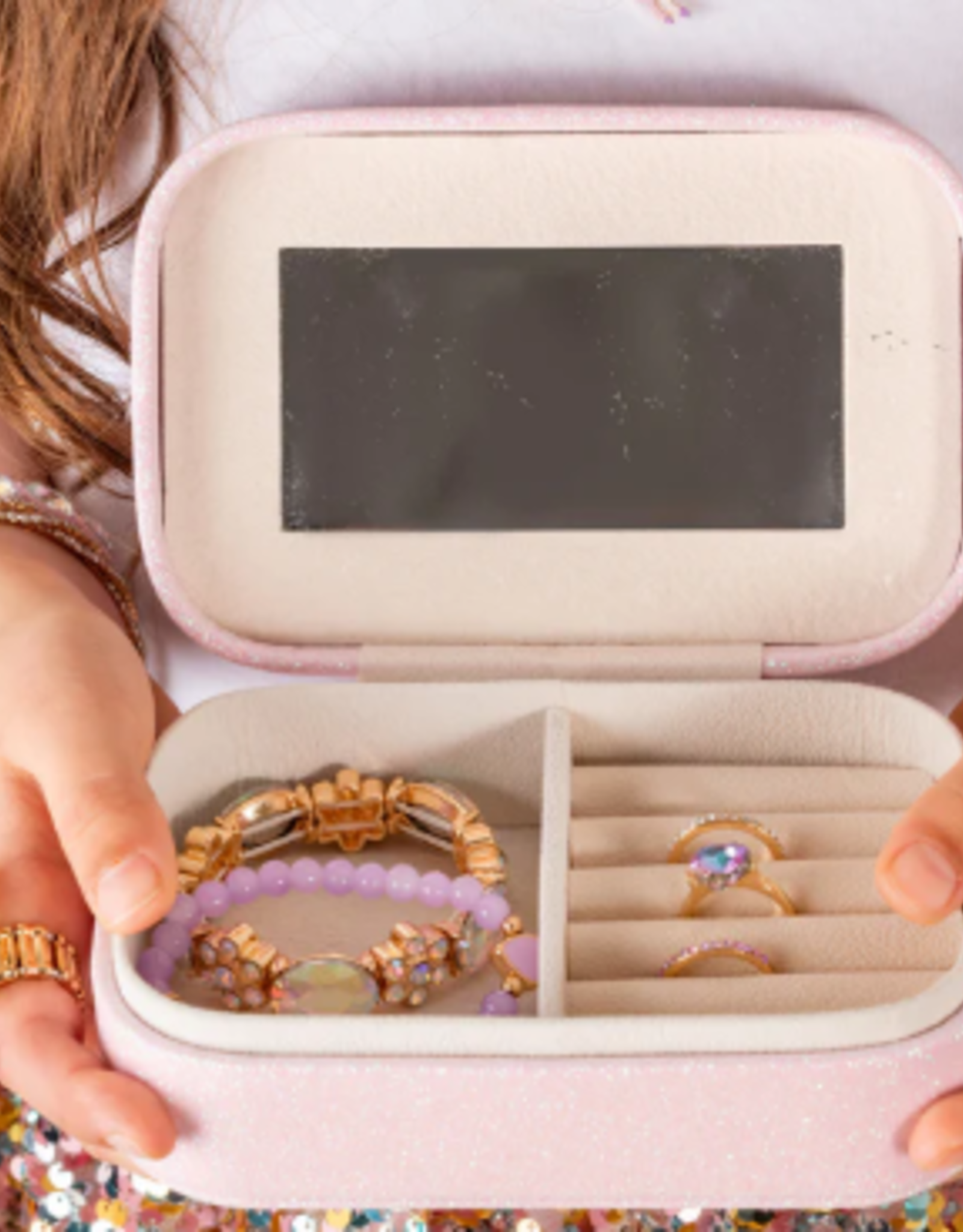 Great Pretenders Pretty Precious Unicorn Jewelry Box in Irridescent
