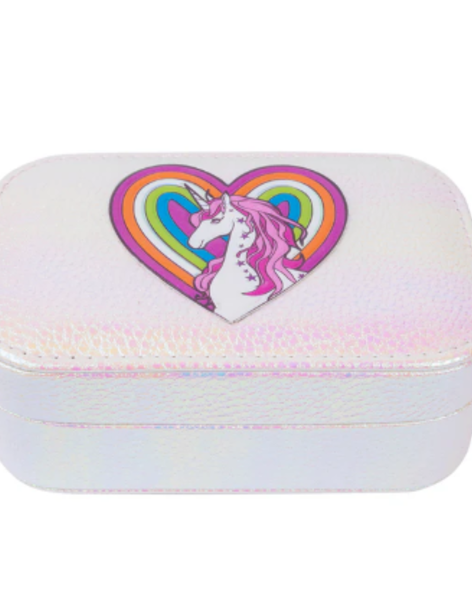 Great Pretenders Pretty Precious Unicorn Jewelry Box in Irridescent