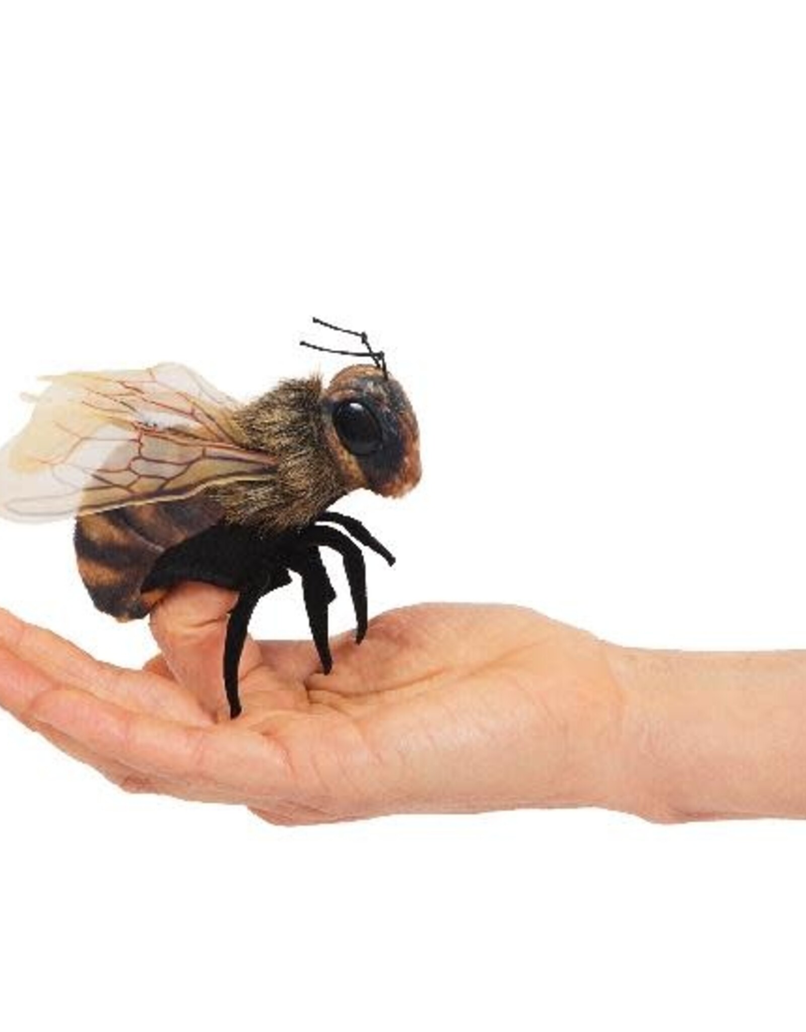 FOLKMANIS Mini Bee Finger Puppet