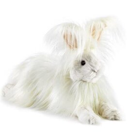 FOLKMANIS Angora Rabbit Puppet