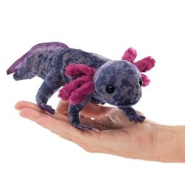 FOLKMANIS Axolotl, BLACK Puppet