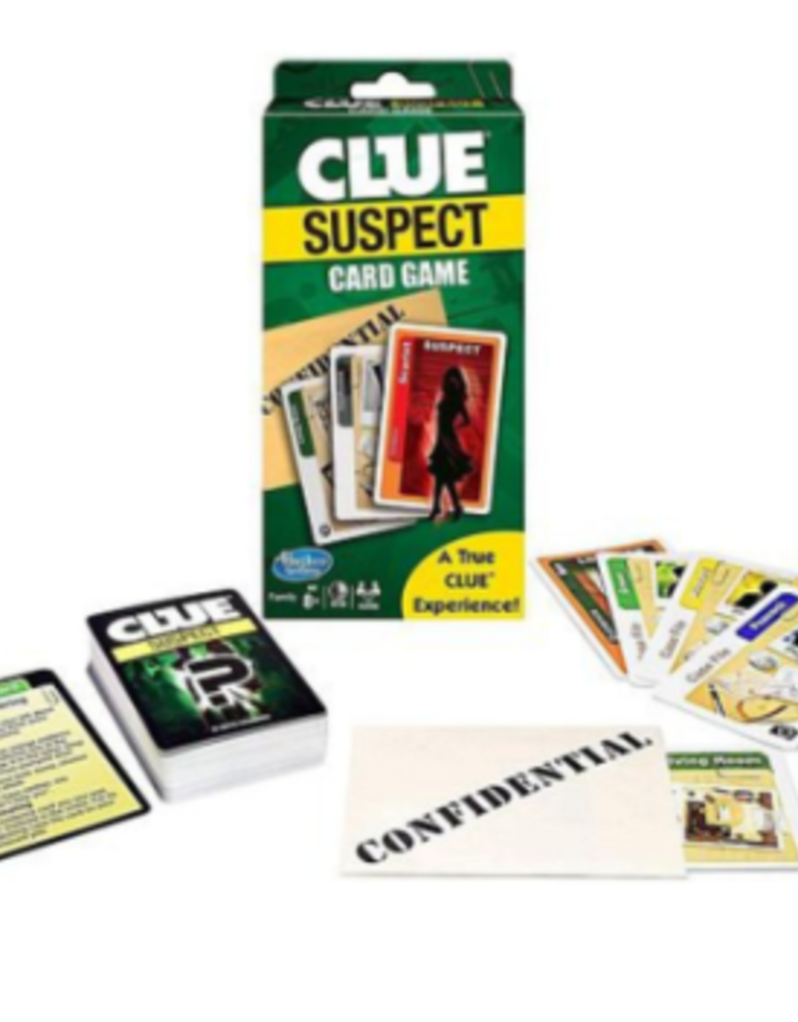 Hasbro Clue Suspect Card Game