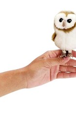 FOLKMANIS Mini Barn Owl Finger Puppet