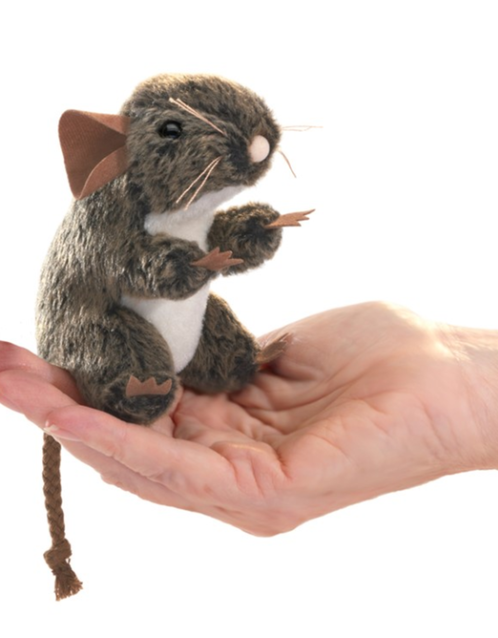 FOLKMANIS Mini Field Mouse Finger Puppet