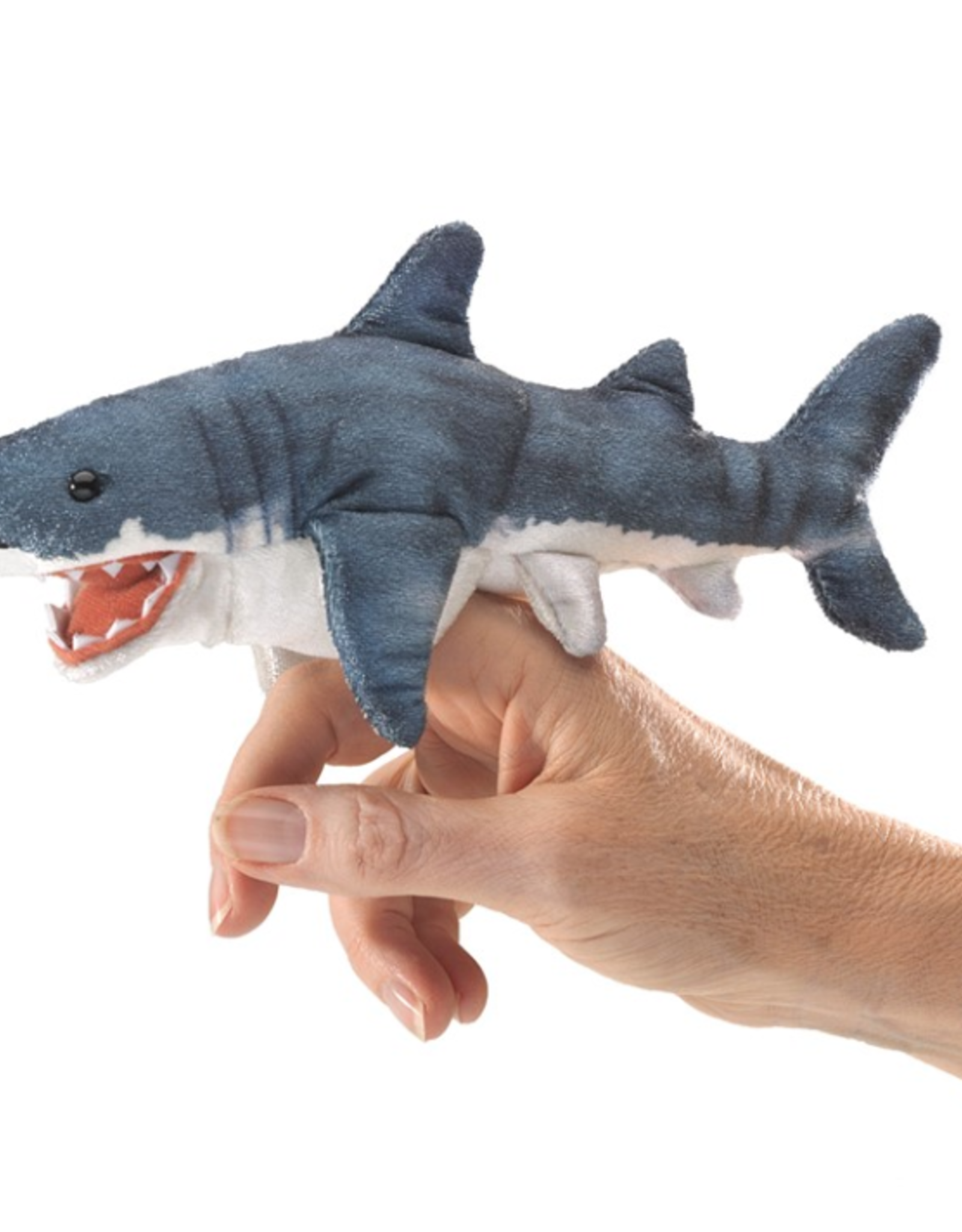 FOLKMANIS Mini Shark Finger Puppet