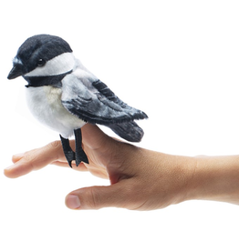 FOLKMANIS Mini Chickadee Finger Puppet