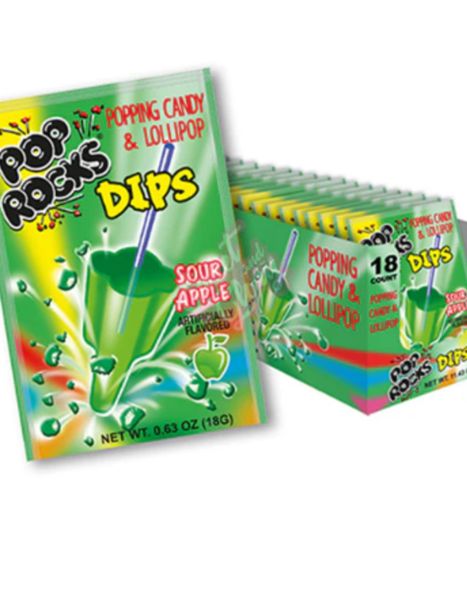 Pop Rocks Pop Rocks Dips - Sour Apple