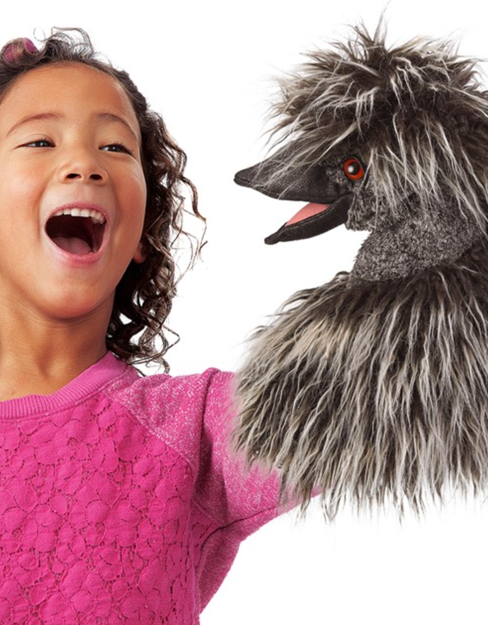FOLKMANIS Emu Stage Puppet