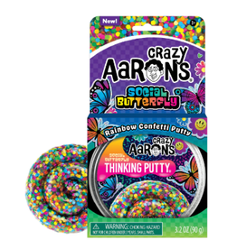 Crazy Aaron's Thinking Putty 4" THINKING PUTTY - SOCIAL BUTTERFLY