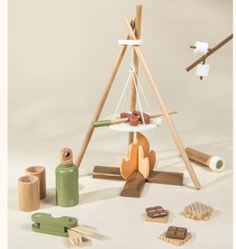 Coco Village Wooden Camping Playset
