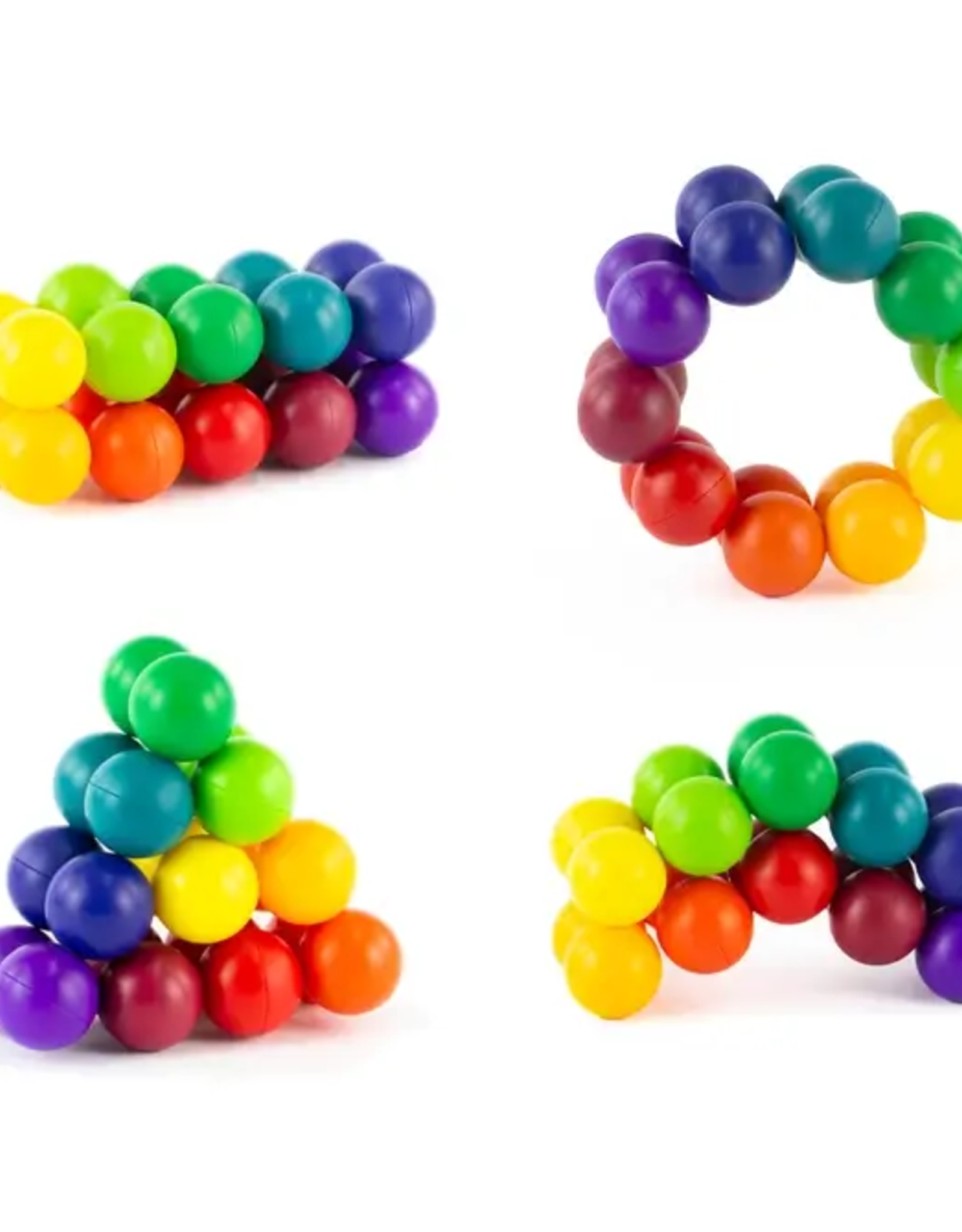 Handee Products Rainbow Shapeable Balls Fidget Toy - Boxed