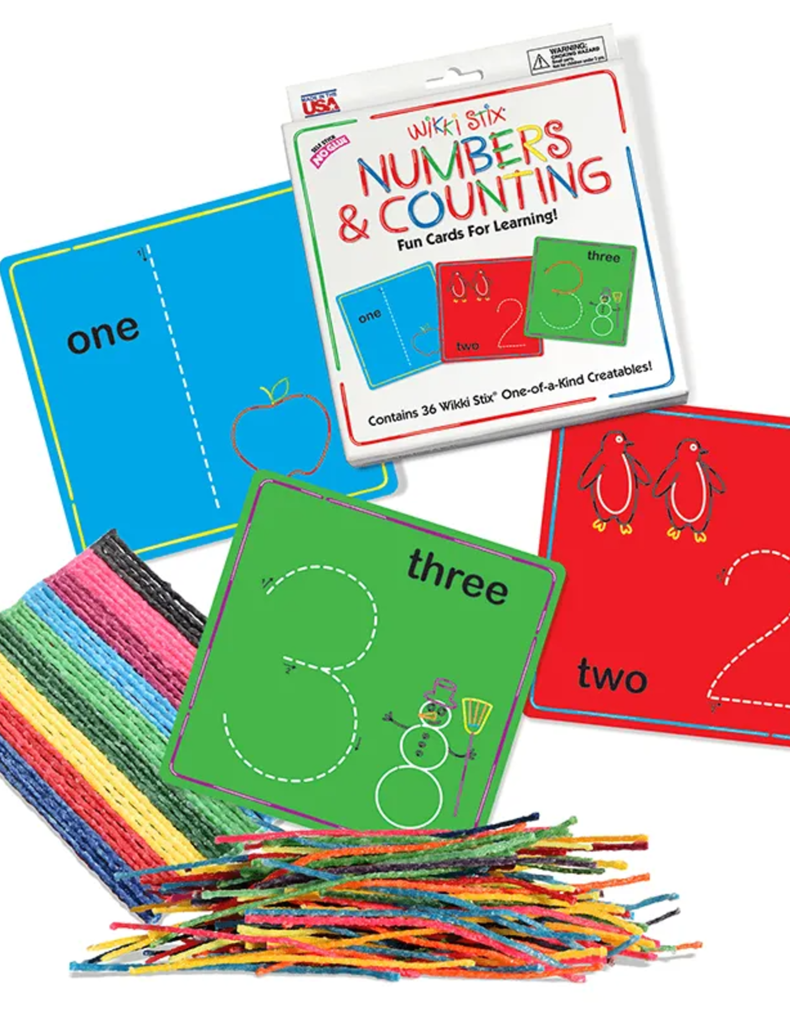 Wikki Stix Wikki Stix Numbers & Counting Cards