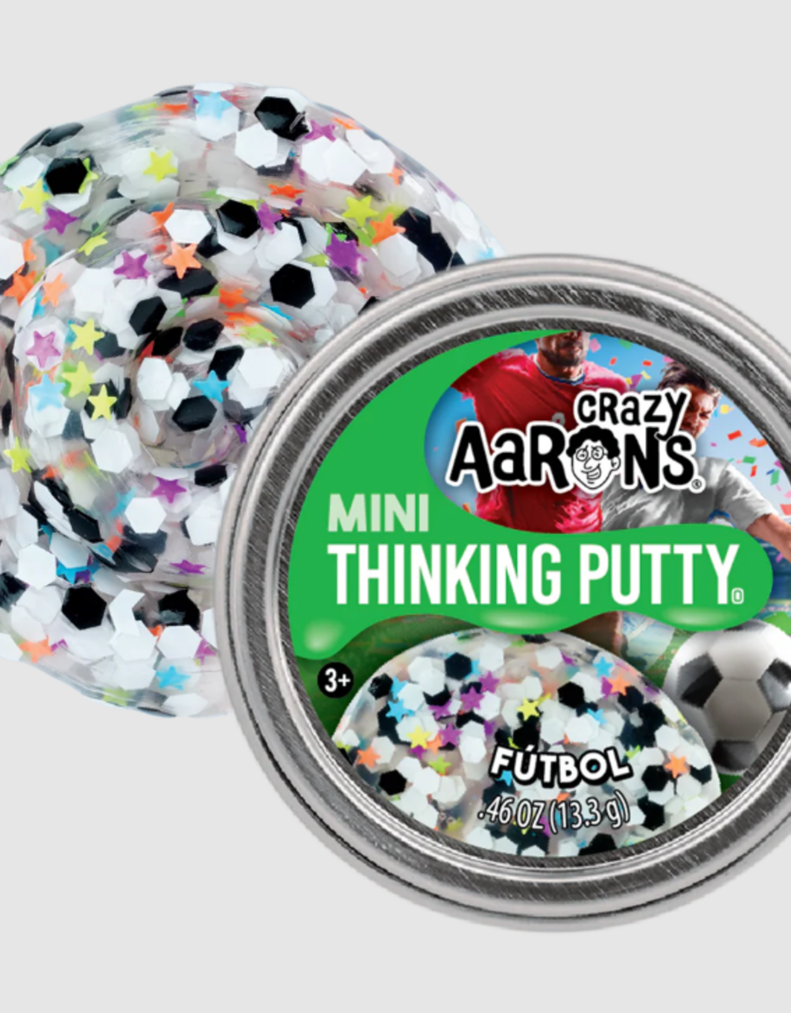 Crazy Aaron's Thinking Putty 2" MINI THINKING PUTTY - FUTBOL