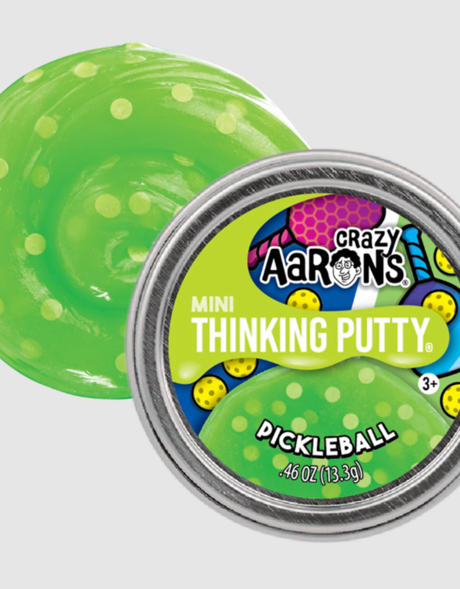 Crazy Aaron's Thinking Putty 2" MINI THINKING PUTTY - PICKLEBALL