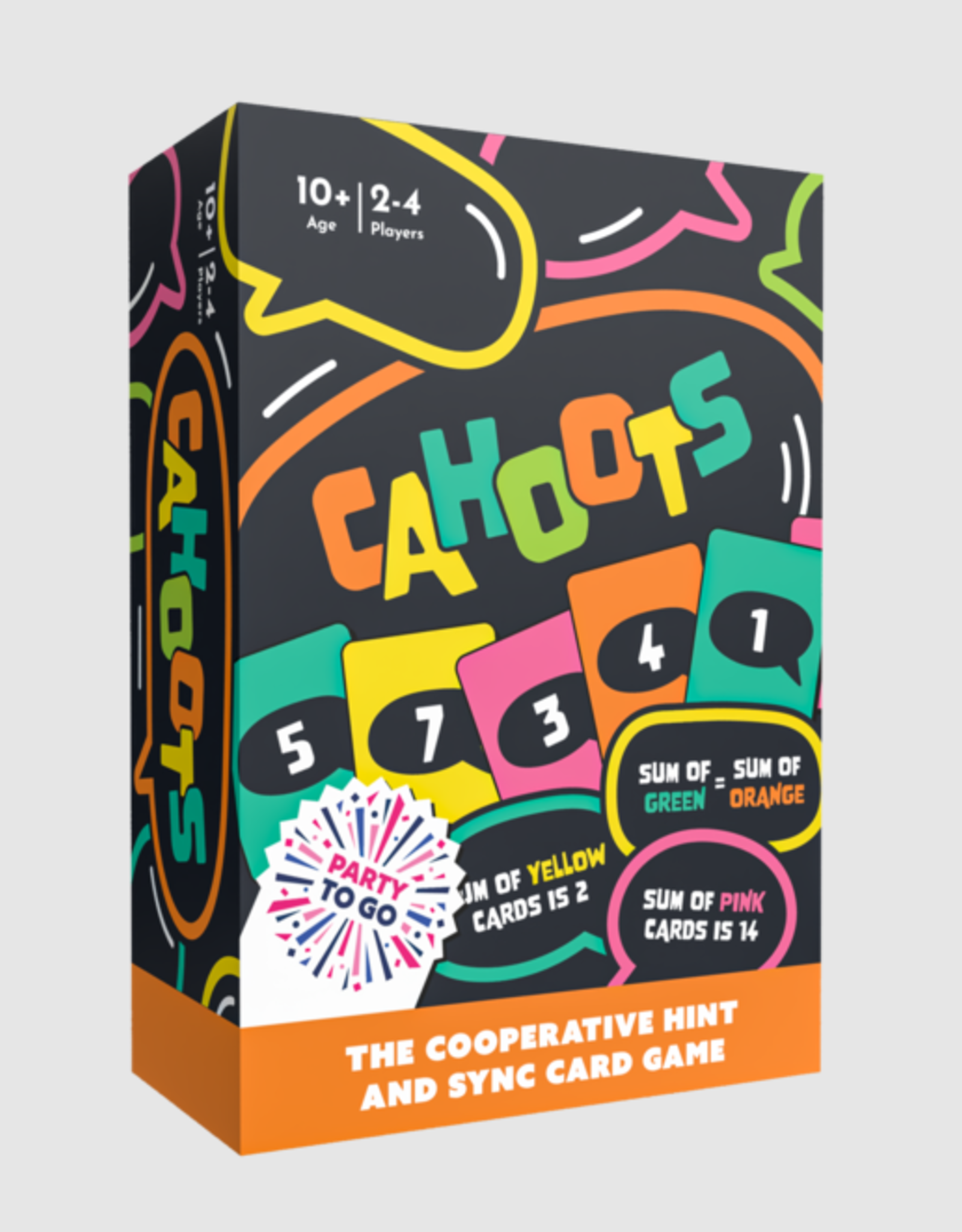 Gamewright PARTY TO GO - CAHOOTS