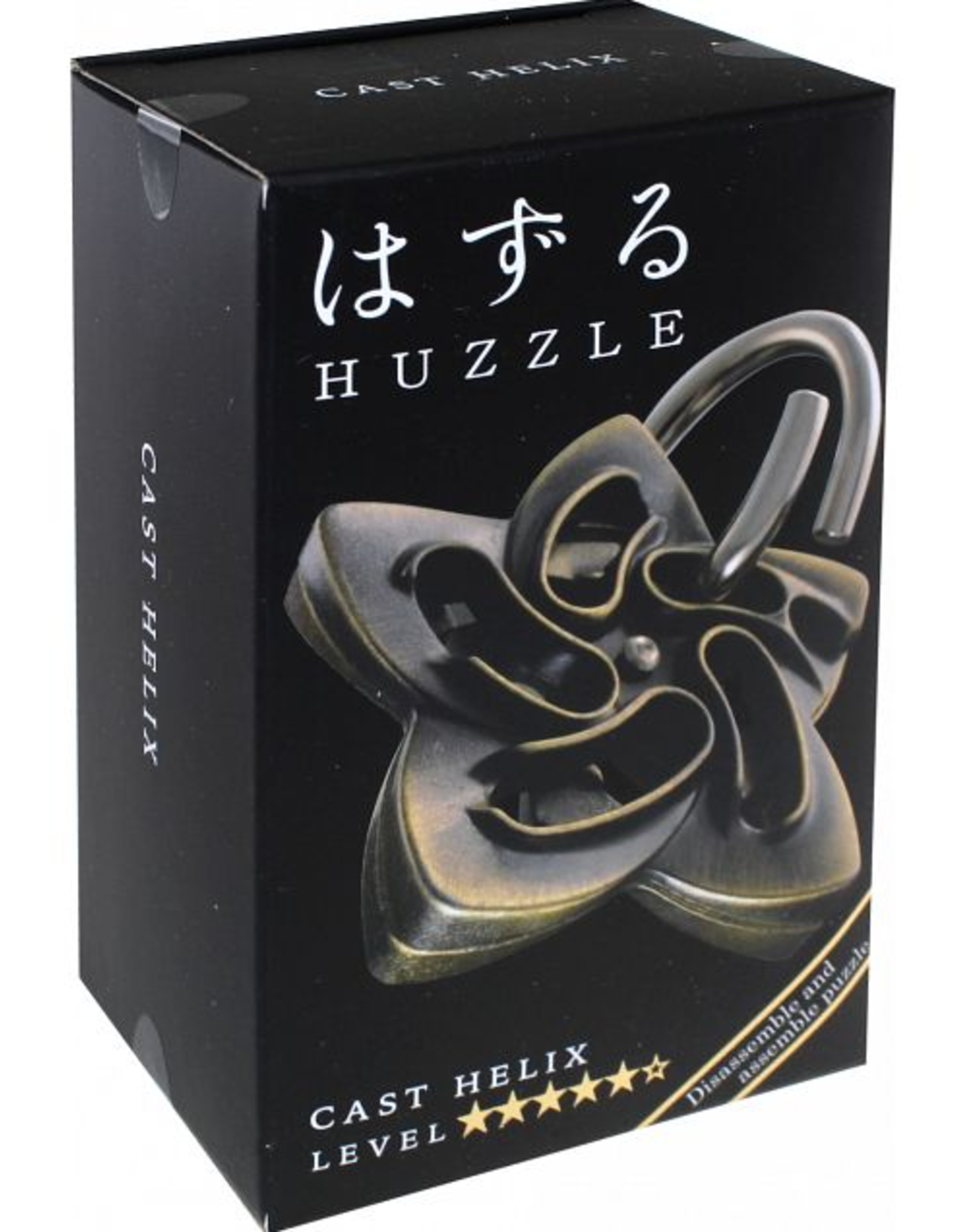 Puzzle Master Helix Puzzle - Hanayama Cast Metal Puzzle - Difficulty Level 5/6