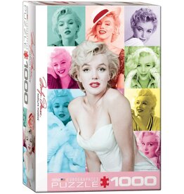 Eurographics Marilyn Monroe Color Portraits - 1000pc